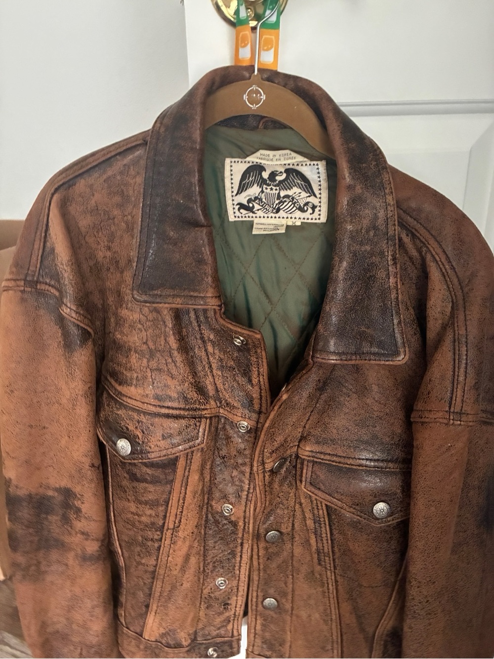 [VERY RARE] 80s VINTAGE AVIREX MOTORCYCLE CLUB JACKET